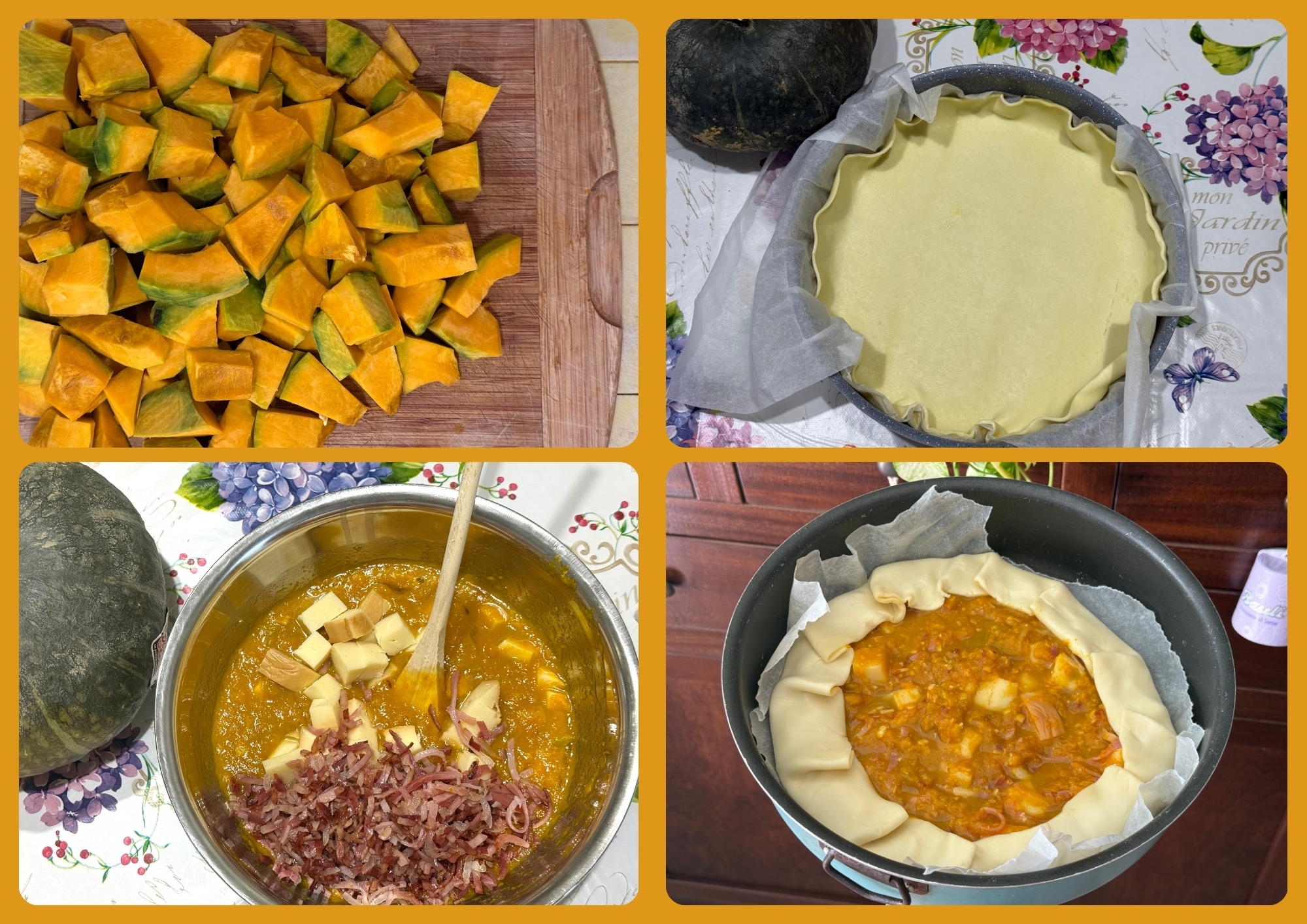 Torta salata zucca e speck: la ricetta che sa di autunno