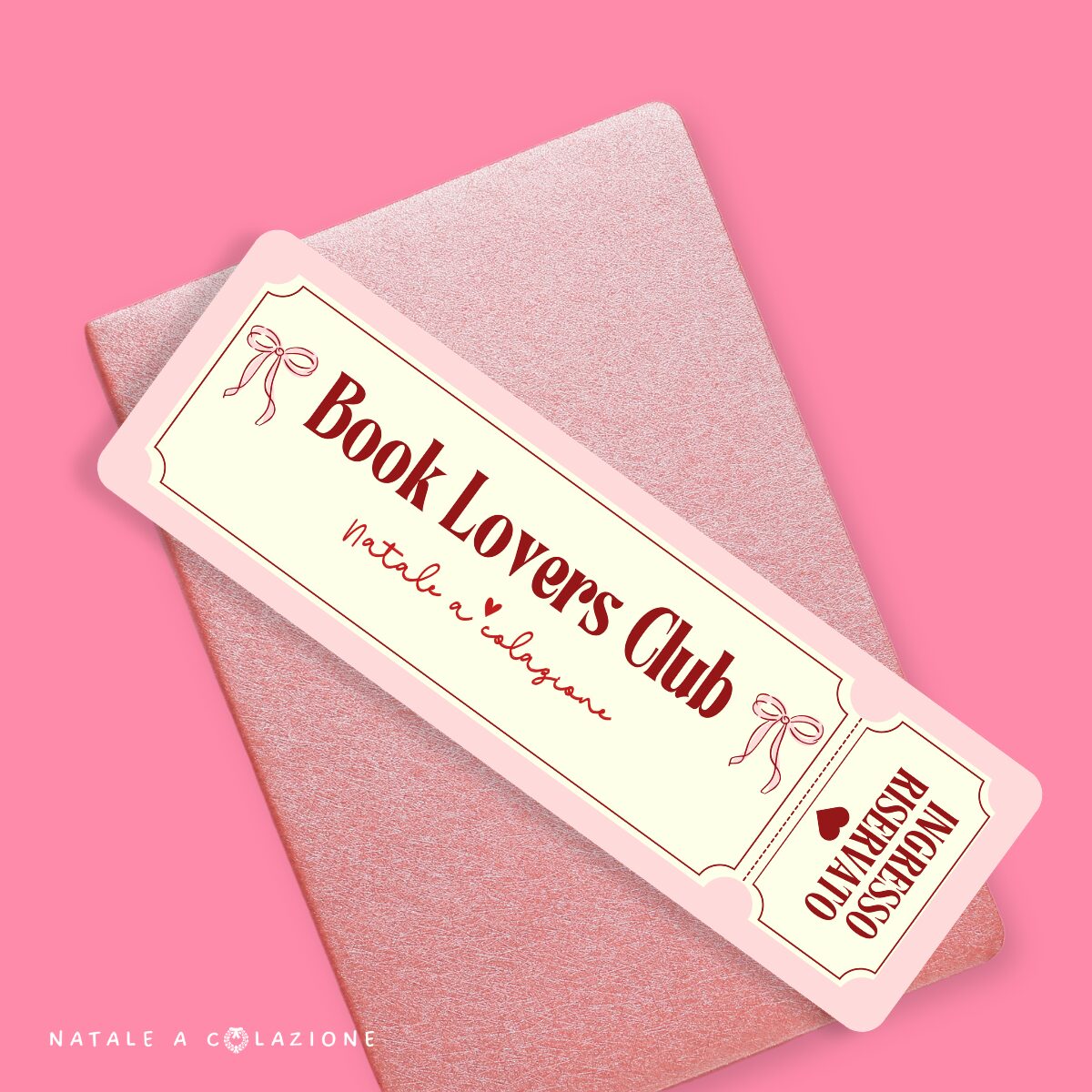 segnalibro book lovers club natale a colazione
