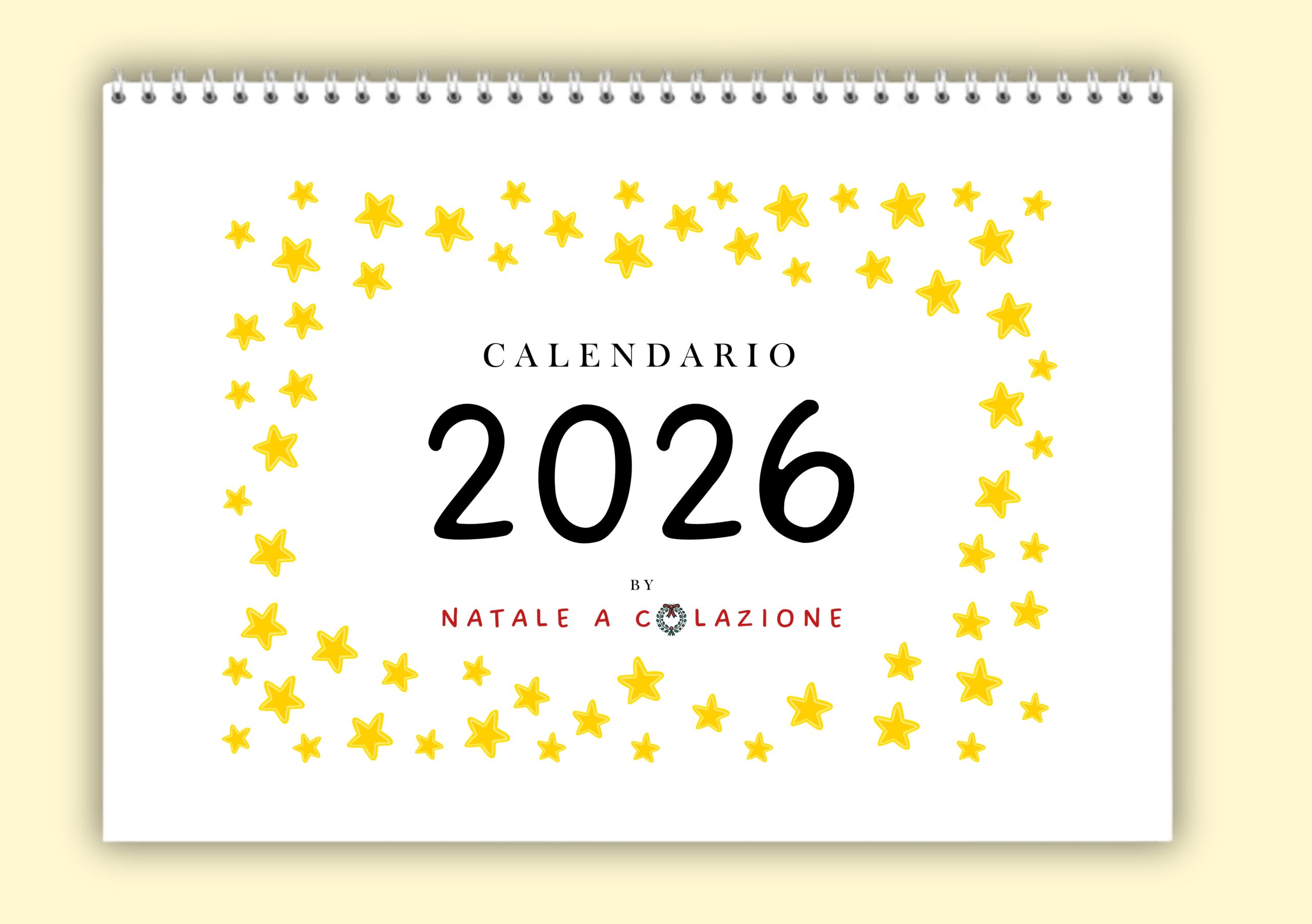 Calendario natale a colazione 2026