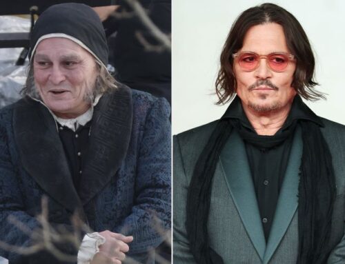 Le prime immagini di Johnny Depp nei panni di Ebenezer Scrooge