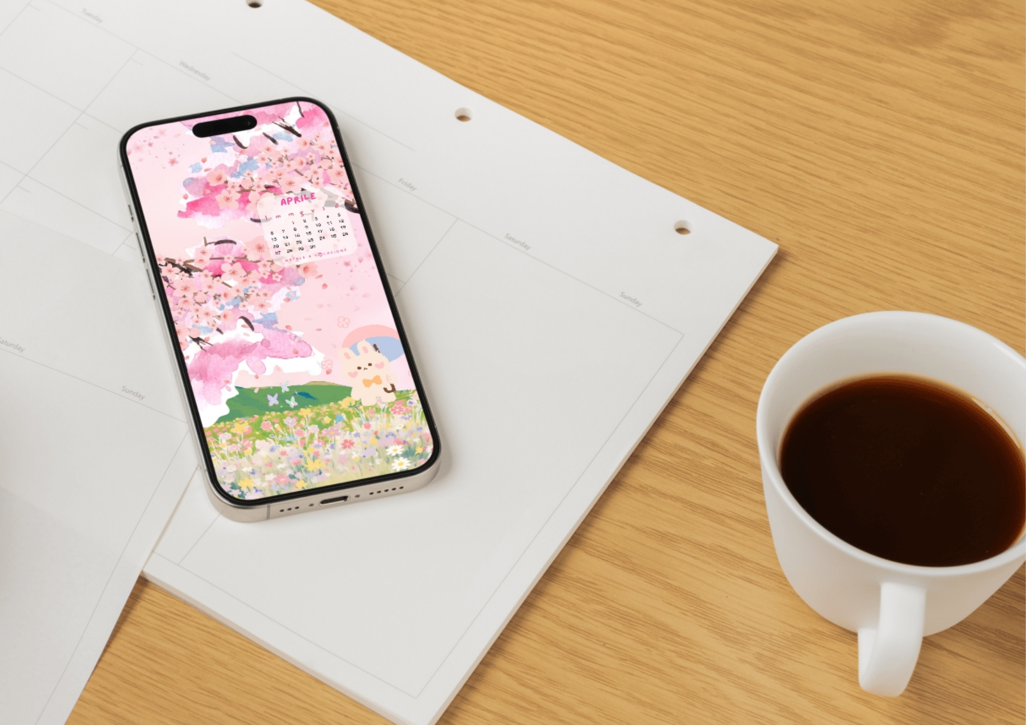 Wallpaper Aprile 2026 Gratis